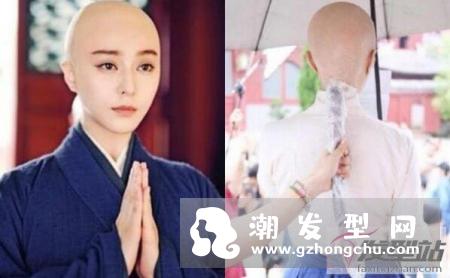 女星光头平头装造型勇气可嘉 女生光头平头才是验证颜值利器