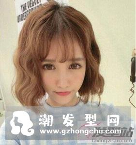 女生短发微卷发型 拒绝单调让短发动起来