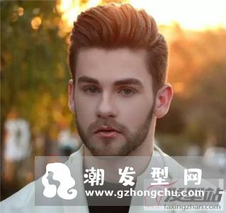 个性背头卷发 帅气时髦圈粉