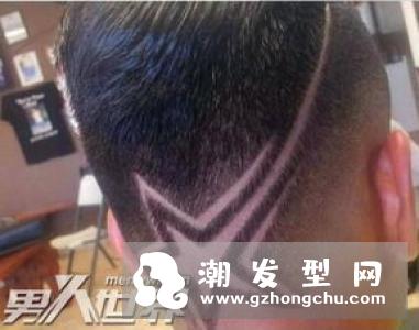 男士雕刻图案简单帅气 硬派刻发一秒man炸