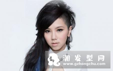 铲青渐变发型 短蓬巴杜渐变side part