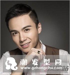 适合男生的无刘海短发发型