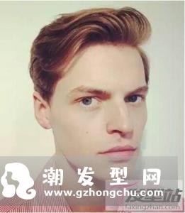 偏分发型男 时尚修颜非常帅气