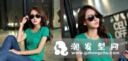 女生方脸适合的发型图片 和国字脸的区别