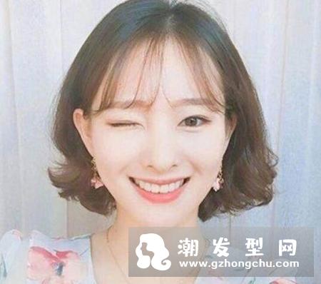 适合小仙女的发型图片 齐耳短发还是卷刘海短发好看