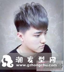 瓜子头发型男 很社会人的一款男生发型