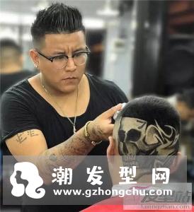 霸气头发图案剃图片 “纹身发型”成最新型男标配
