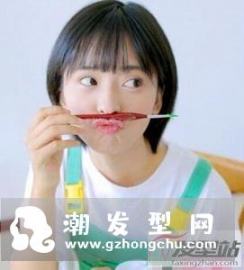 只剪不烫的短发发型 简约短发打造小清新范