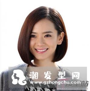短发适合什么刘海 斜刘海修颜瘦脸利器