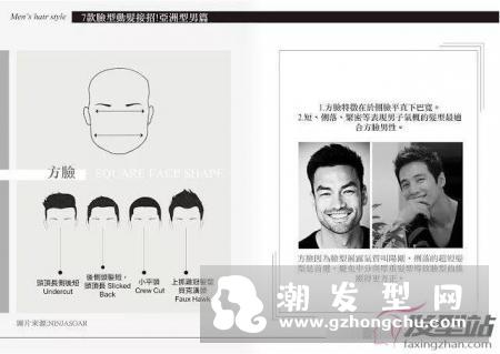 男人脸型发型搭配 亚洲男士脸型最适合的发型设计