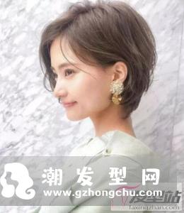 日系小清新短发发型 短发这样剪自然又减龄