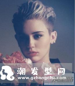 中性女生帅气短发 莫西干头酷炫养眼