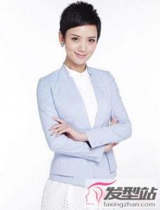 女生超短发发型 打造潇洒中性风