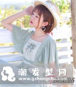 短发自己可以扎的发型 简约扎发秒变妙龄少女