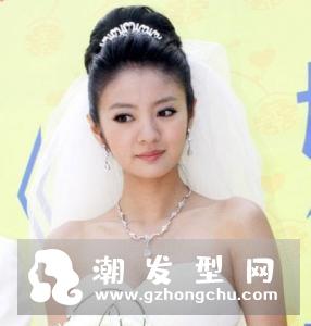 安以轩婚纱发型图片 老公陈荣炼身价多少