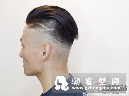 男士雕刻图案简单帅气 硬派刻发一秒man炸