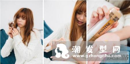 潘婷的3分钟奇迹-烫染修护精华,我知道很多女孩们每天懒得护发决定直接放给它烂