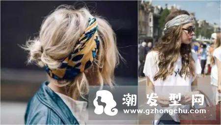 丝巾怎么绑头发-家居装修问答