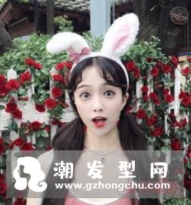 韩式八字刘海图片 适合什么脸型