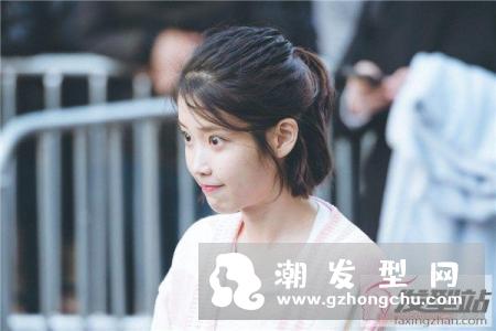 iu李智恩最新短发发型 时尚清新少女感满满