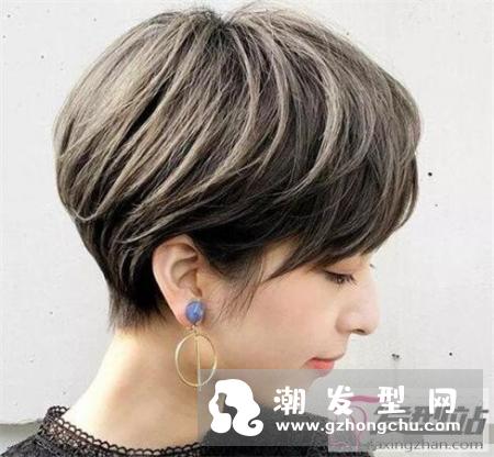 女生漏耳短发发型 超帅气巨有型做个短发酷girl