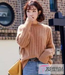 蛋卷头短发很适合年轻女生