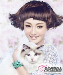 锅盖头女生发型短发 独特造型才是流行大趋势