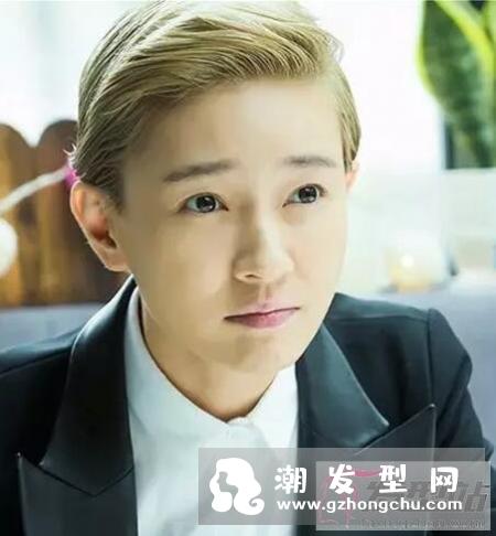 帅t发型 比男生还帅上三分