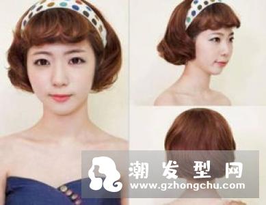 女生韩式短发发型 清新减龄换一种美法