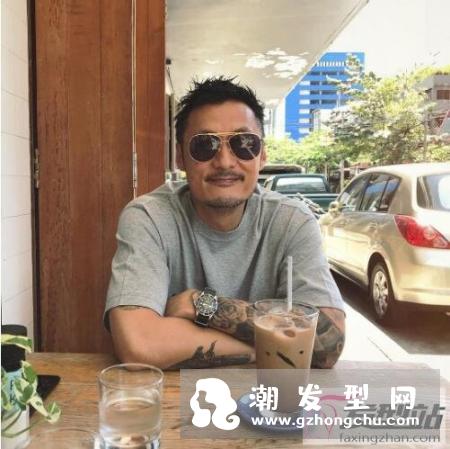 余文乐层次短发寸头油头超帅呀 简单利落短发才是检验型男标准