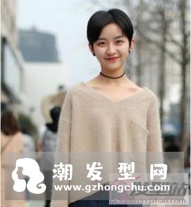 露耳朵的短发发型女 清爽干练超有御姐范