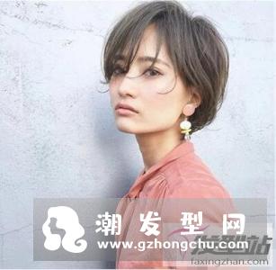 女生日式短发发型 清新自然散发独特韵味