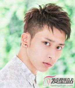 小飞机头男生短发发型 吸睛帅气打造时尚潮男