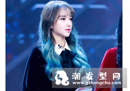 偶像练习生程潇头发是什么颜色 蓝绿色头发怎么调