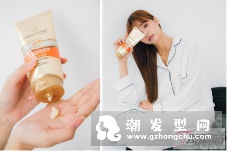 潘婷的3分钟奇迹-烫染修护精华,我知道很多女孩们每天懒得护发决定直接放给它烂