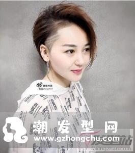 露耳朵的短发发型女 清爽干练超有御姐范