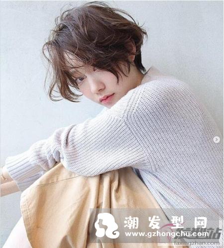 女星示范短发造形整理教学 假小子中性发型帅到崩溃