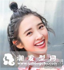 短发自己可以扎的发型 简约扎发秒变妙龄少女