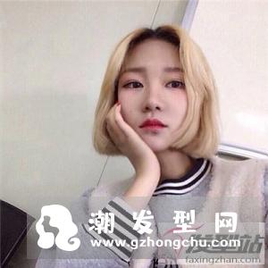 短发适合染什么颜色 金色染发显白又洋气