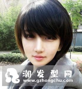只剪不烫的短发发型 简约短发打造小清新范