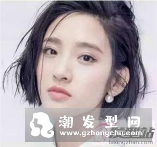 短发剪到什么位置瘦脸 耳坠短发瘦脸不止一圈