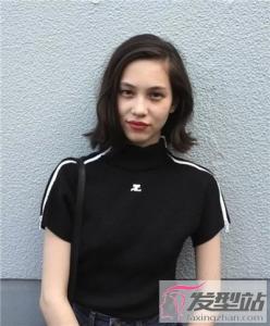 女生短发卷发型 女神范人鱼卷美到爆表