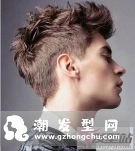 常见的适合男生的短碎发
