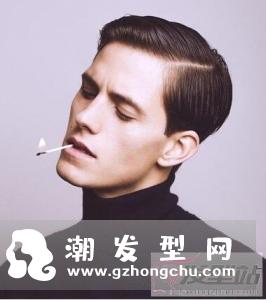 中年男士时尚发型剪法 举手投足散发成熟男人味