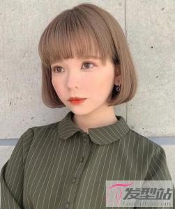 日系小清新短发发型 短发这样剪自然又减龄