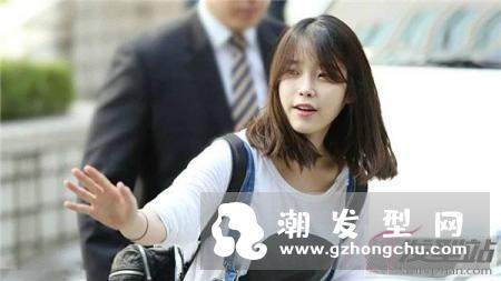 iu李智恩最新短发发型 时尚清新少女感满满
