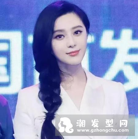 简单菠萝辫怎么编 女明星发型图片