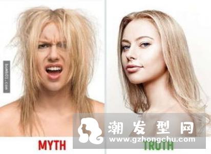 经常剪头发长得快吗 会变粗吗