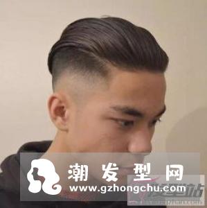 常见的小背头发型有个性