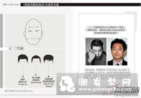 男人脸型发型搭配 亚洲男士脸型最适合的发型设计
